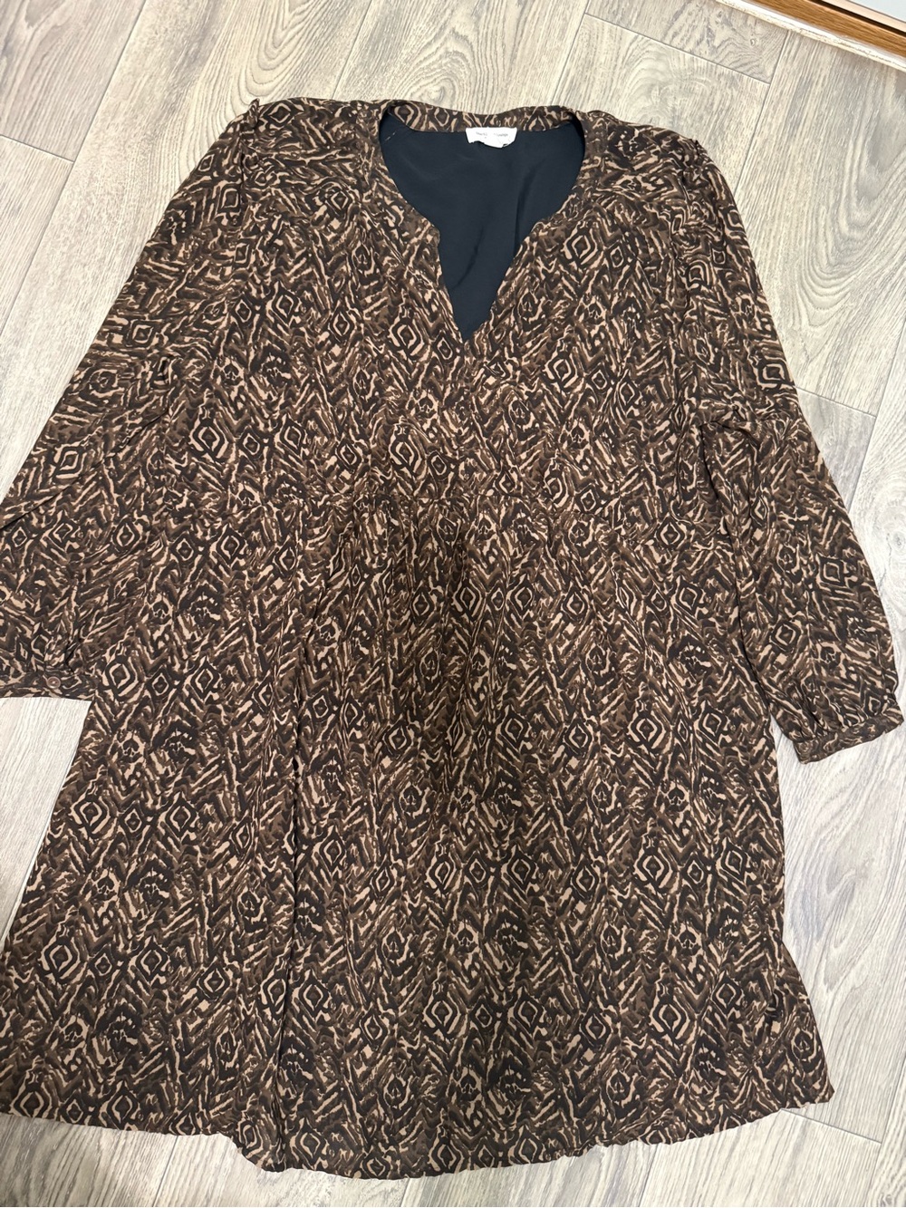 beachlunchlounge Patterned Dress Size XL
